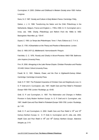 Cunningham, H. 2005. Children and Childhood in Western Society since 1500. Harlow:
Longman.
Davis, N. Z. 1987. Society and...